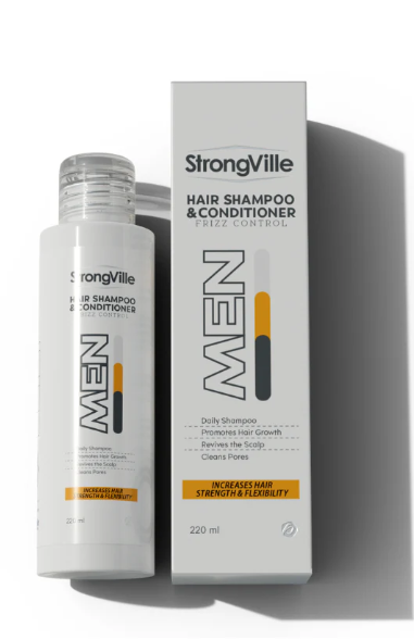 Strongville Hair Shampoo & conditioner for men – 220ml
