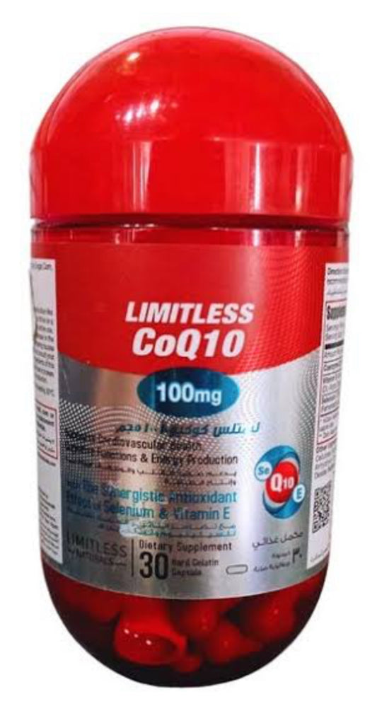Limitless CoQ10 – 30 Capsules