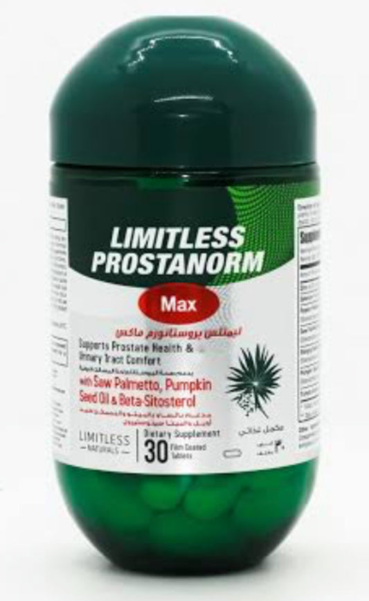 Limitless Prostanorm – 30 Tablets