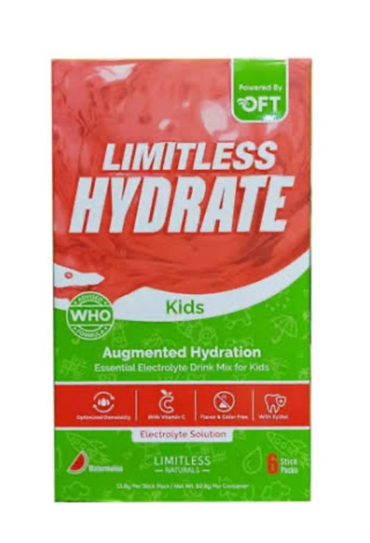 Limitless Hydrate Kids – Watermelon Flavor (6 Sticks)