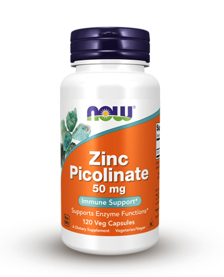 Zinc Picolinate 50mg 120 Veg Capsules