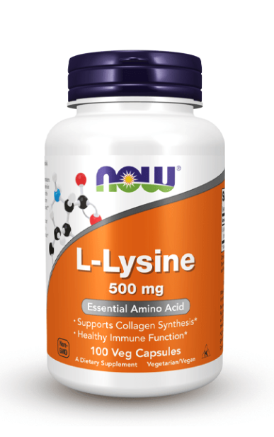 L-Lysine 500mg 100 Veg Capsules