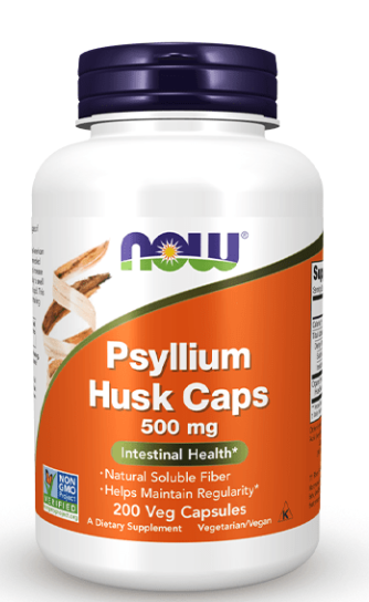 Psyllium Husk 500mg 200 Veg Capsules