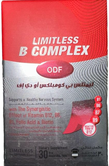 Limitless B-Complex – 30 Tablets