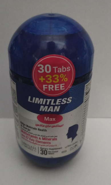 Limitless Man Max – Multivitamin for Men