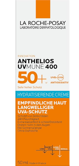 La Roche-Posay Anthelios UVMune 400 Invisible Fluid SPF50+ – 50ml