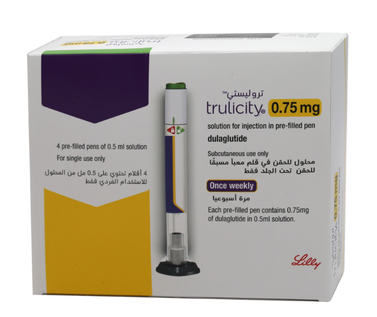 Trulicity® 0.75 mg (Dulaglutide) – Once-Weekly Pen