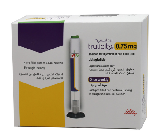 Trulicity® 0.75 mg (Dulaglutide) – Once-Weekly Pen