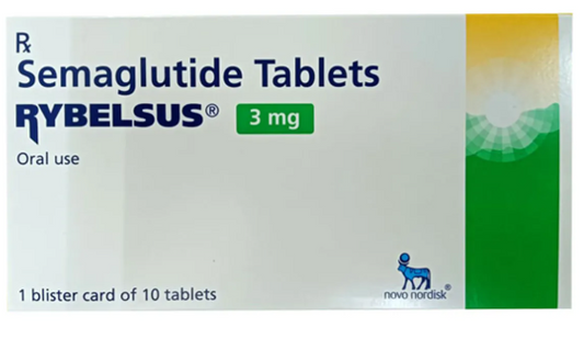 Rybelsus® 3 mg (Semaglutide) – 10 Tablets